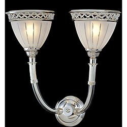 Cristallo 2-light Wall Sconce