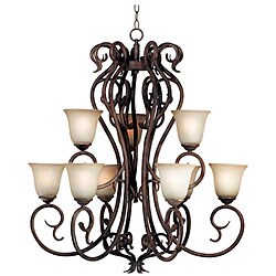 Galicia 9-light Oil-rubbed Bronze Chandelier