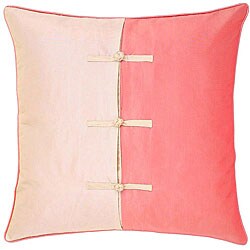 Chinese Ties Pink Pillow Sham
