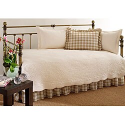 Trellis Ivory 5-piece Daybed Set
