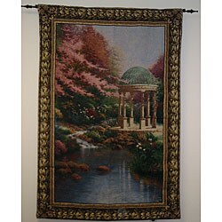 Pools of Serenity Wall Tapestry with Rod