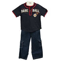 Kids Headquarters Boy's Baseball 3-piece Set