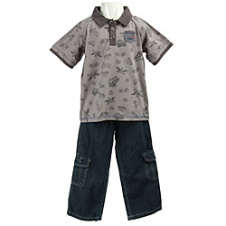 Kids Headquarters Boy's 3-piece Motor Biker Set