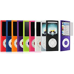 LUX-NN4-SILI- Apple iPod Nano 4th Gen Chromatic Skin Case