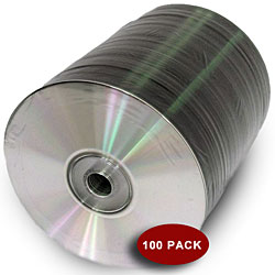 Taiyo Yuden 52x 700 MB Unlabeled CD-R (Pack of 100)
