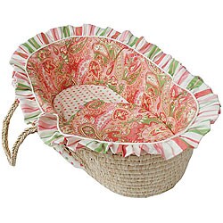 Hoohobbers Paisley Moses Basket
