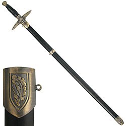 German Eagle Sword with Leather Scabbard