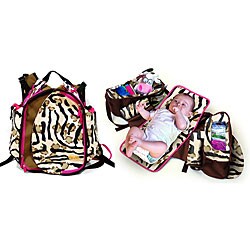 Change N' Go Diaper Bag in Zebra