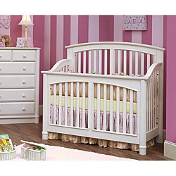 Solid Wood Vanilla Convertible Crib