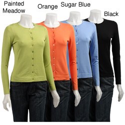 August Silk Women's Silk-blend Twin Set