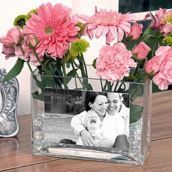Glass Photo Vase