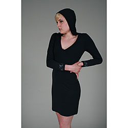Yogacara Women's Short Hooded Dress