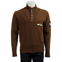 Cockpit Men's Wool Blend Henley Sweater 