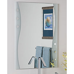 Frameless Maritime Wall Mirror