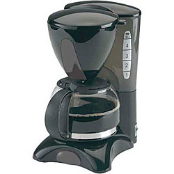 Continental Black 4-cup Coffee Maker