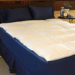 Overfilled Horizontal Baffle Featherbed with Cover