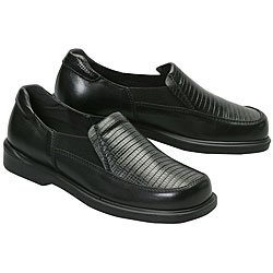 Sandbaggers Ladies 'Carmen' Black Lizard Golf Shoes
