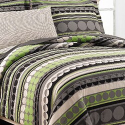 Abacus Circles All Cotton Bedding Ensemble