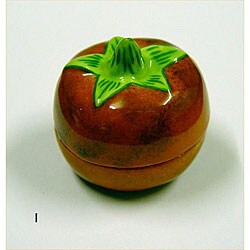 Limoges Hand-painted Tomato Keepsake Box