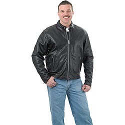 Traditional Men's Leather Jacket