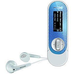 Philips GoGear 2 GB Flash Audio FM MP3 Player (Refurbished)