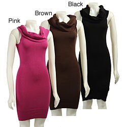Rampage Junior's Cowl Neck Sweater Dress