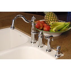 Fontaine Vintage Chrome Kitchen Faucet