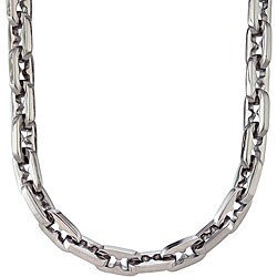 Stainless Steel Razor-link Necklace