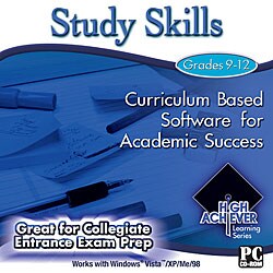 High Achiever Study Skills Grades 9-12 Learning Software