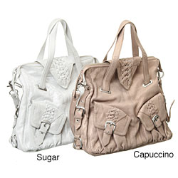 Junior Drake 'Nicola' Leather Hobo Bag