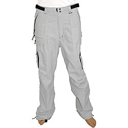 Pulse Men's Deluxe Cargo Grey Snowboard Pants