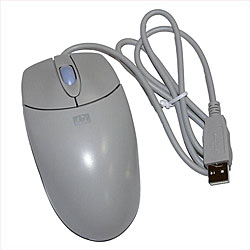 Logitech HP 5184-1244 USB 3-button Scrolling Mouse