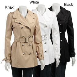 Miss Sixty Women's Double-breasted Trench Coat