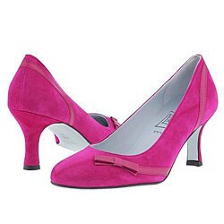 Cynthia Rowley Trench Magenta Suede/Magenta Kid