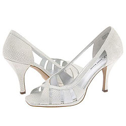 AK Anne Klein Novia White Leather