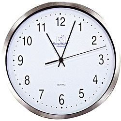 Stainless Steel Clock