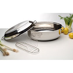 Induction Ready15-inch Oval Double Roaster