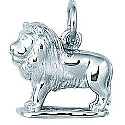 Sterling Silver Lion Charm