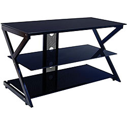 Glass and Metal 42-inch Plasma/ LCD TV Stand