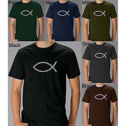 Los Angeles Pop Art Men's Jesus Fish T-shirt