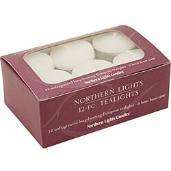 Northern Lights Tealight Candle (Box of 12)