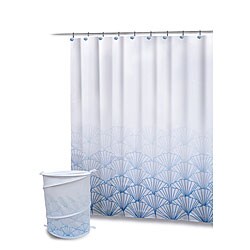 Blue Shell Bathroom Set 