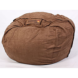 LoveSac 6-feet Brown Microsuede Bean Bag