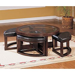 Capria Round Cocktail Table