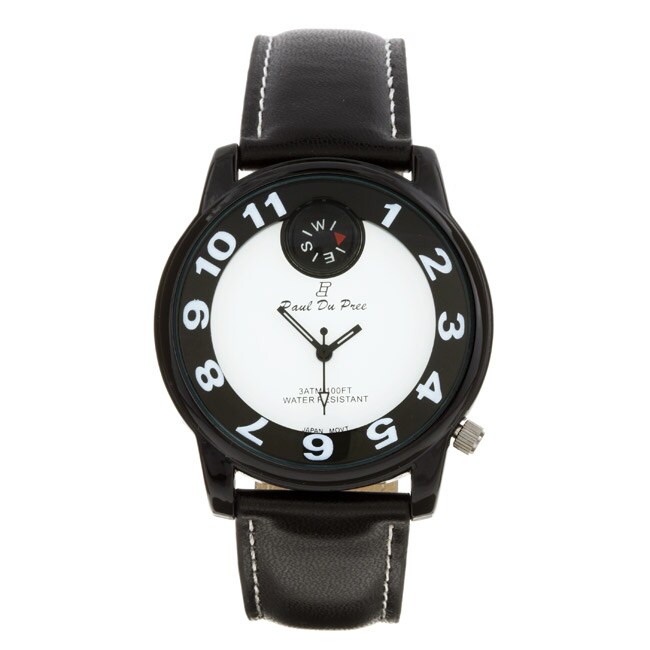 Paul du Pree Men's Casual Compass Watch