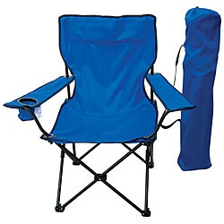 Blue E-Z UP Quad Chair