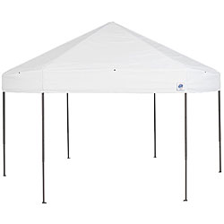 E-Z UP 13-foot White Hexagonal Event Shelter