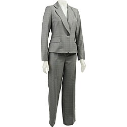Jones New York Women's 2-piece Grey Pant Suit