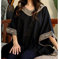 Cotton 'Flowing Nature' Blouse (Thailand)