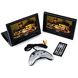 Polaroid 8-inch Dual-screen Portable DVD